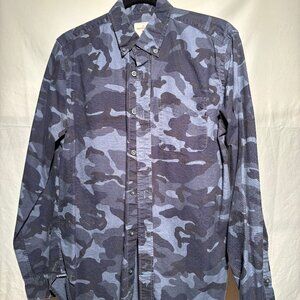Gap Button Down Modern Oxford Medium Camo